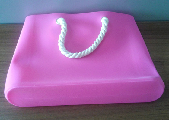 Eco Friendly Waterproof Silicon Beach Bags Light Purple Harmless