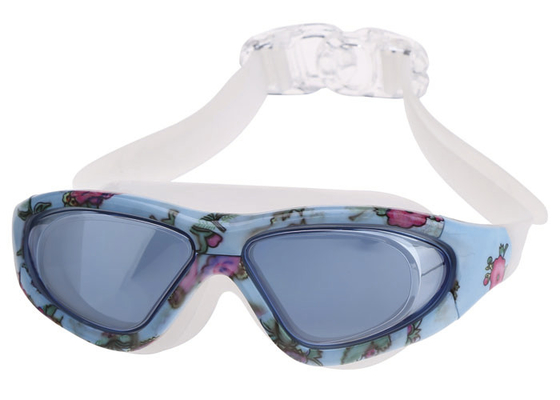 Anti Fog Prescription Swim Goggles Silicon Gel Strap UV Resistance