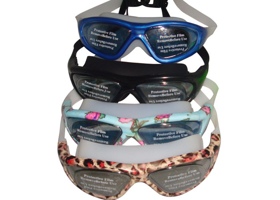 Anti Fog Prescription Swim Goggles Silicon Gel Strap UV Resistance