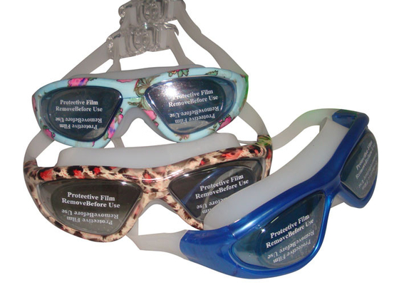 OEM Prescription Silicone Swimming Goggles Ultraviolet Resistant