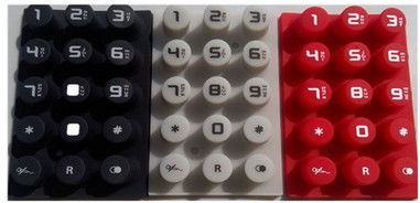 Custom Silicone Keypad Button Rubber Press Button
