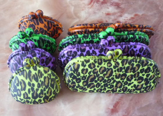 Mexico Style Silicone Coin Purse Pouch With Embossed Colourful Purse