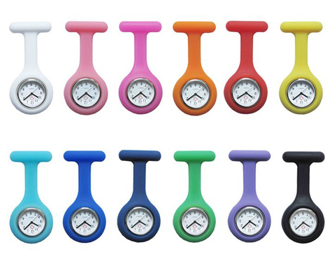 Precise Quartz Movement Water Resistant Silicone Nurse Fob Watch 85 * 39 mm ( L * W )