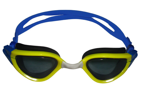 Yellow Black Blue Childrens Swimming Goggles Anti-uv Protection